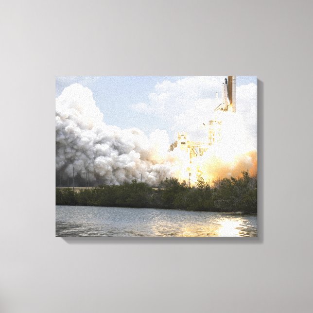 Toile Space Shuttle Atlantis se lève (Recto)