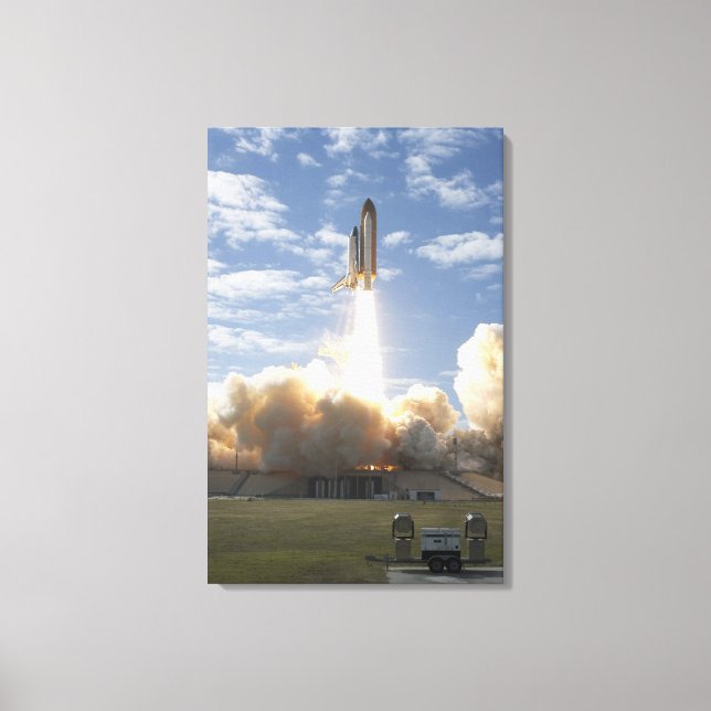 Toile Space Shuttle Atlantis se lève sur 10 (Recto)