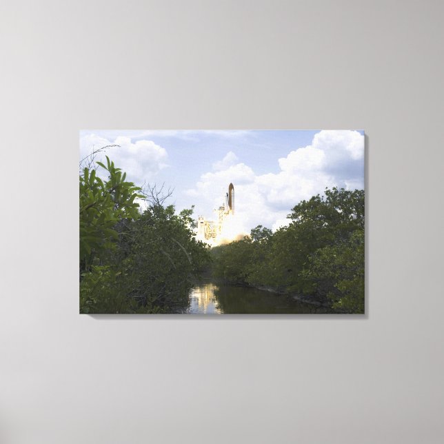 Toile Space Shuttle Atlantis se lève sur 25 (Recto)