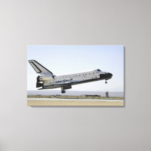 Toile Space Shuttle Atlantis se prépare pour l'atterriss