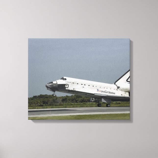 Toile Space Shuttle Endeavour touche down (Recto)