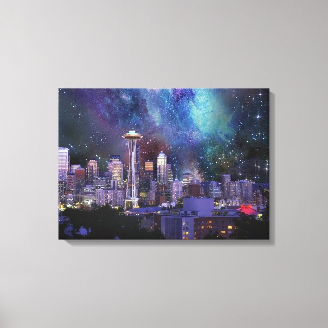Toile Spacey Seattle (Recto)