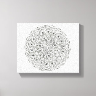 Toile Sphère Mandala