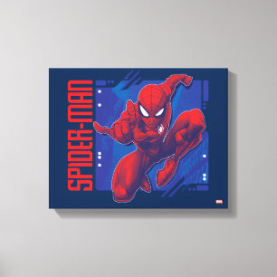Toile Spider-Man   Badge de personnage high-tech