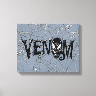 Toile Spider-Man   Logo du nom de la Venom