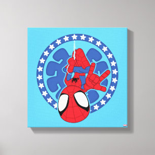 Toile Spidey Americana Spider Icon