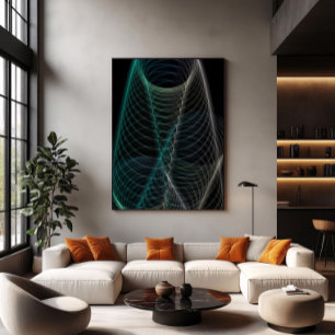 Toile Spirales infinies