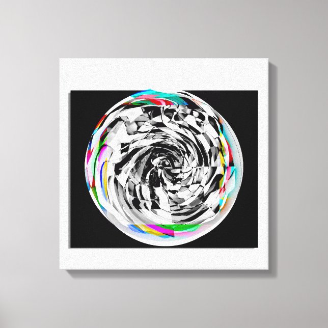 Toile Spiraling Again (Recto)