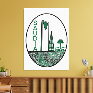 Toile spirit of saudia arabia