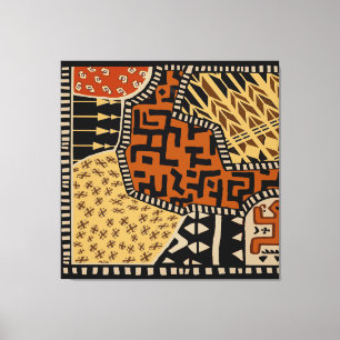 Toile Spiritueux de la Terre de Shaman en Afrique