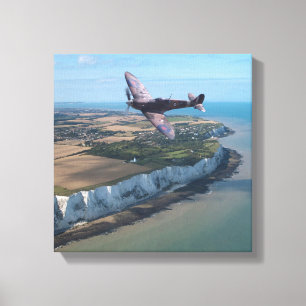 Toile Spitfire au-dessus de l'Angleterre