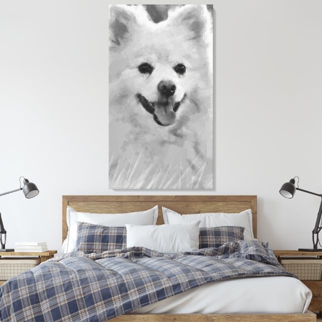 Toile Spitz japonais (Insitu(Chambre))
