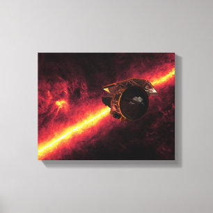 Toile Spitzer vu contre le ciel infrarouge 2