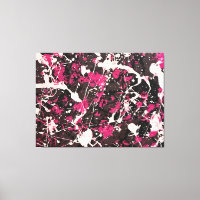SPLATTER COLORÉ XLI - Peinture d'action -Abstrait-