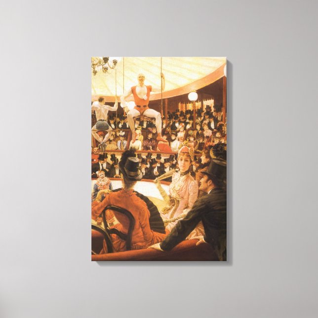 Toile Sporting Ladies (alias Circus Lover) par James Tis (Recto)