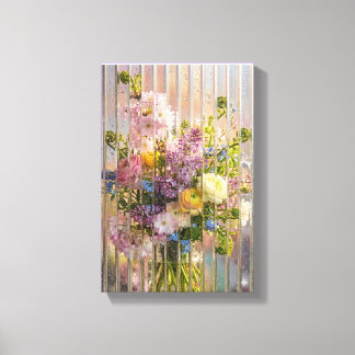 Toile Spring Floral Bouquet Poster