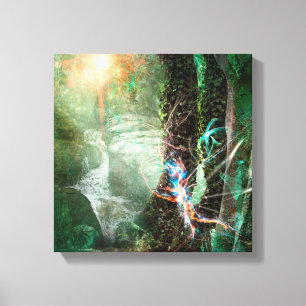 TOILE SPRITE ÉLÉMENTAIRE DES FORÊTS PROFONDES