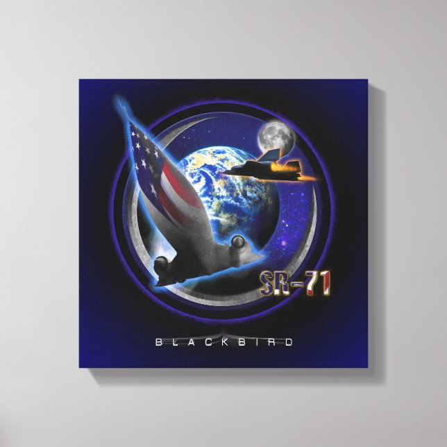 Toile SR-71 Blackbird HIGH RANGERS (Recto)