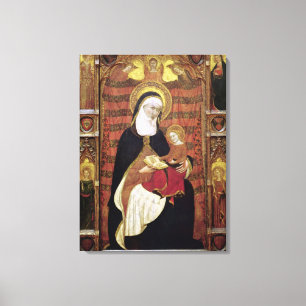 Toile St Anne et la Vierge