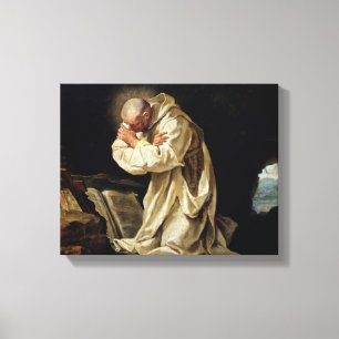 Toile St Bruno priant dans le désert, 1763
