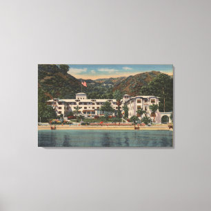 Toile St Catherine d'hôtel dans Père Noël Catalina,