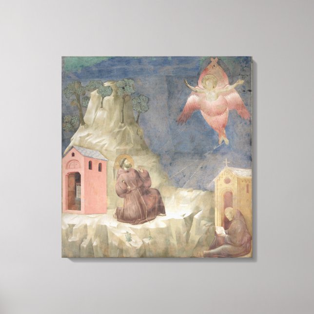 Toile St. Francis recevant la Stigmata, 1297-99 (Recto)