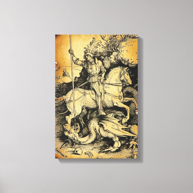 TOILE ST GEORGE ET DRAGON (Recto)