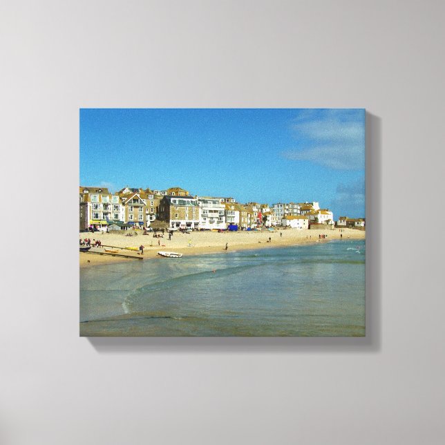 Toile St Ives Cornwall Angleterre Photo (Recto)