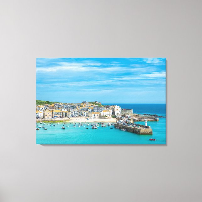 Toile St. Ives Cornwall Angleterre, Royaume-Uni Europe (Recto)