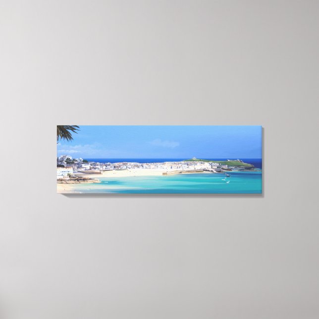 Toile St Ives, Cornwall art original (Recto)