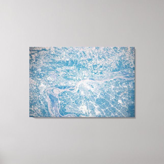 Toile St. Louis, Missouri Le Long Du Mississippi. (Recto)