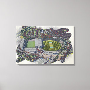 Toile Stade de cricket artistique Leeds, Yorkshire