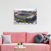 Stade de rugby d'Édimbourg avec drapeau de l'Écoss