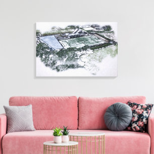 Toile Stade Hayes Lane Vue aérienne – Bromley