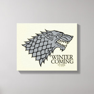Toile Stark Sigil - L'Hiver Arrive
