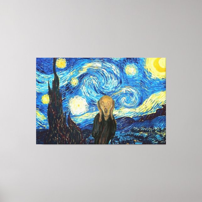 Toile Starry Night Hurle. (Recto)