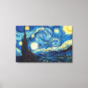 Toile Starry Starry Nuit par Vincent Van Gogh Canvas Art