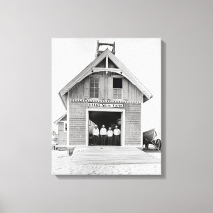 Toile Station de sauvetage Kitty Hawk, 1902