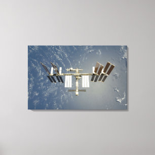 Toile Station Spatiale Internationale backdropped