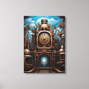 Toile Steampunk Art Canvas