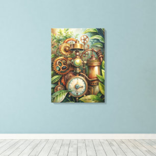Toile Steampunk Garden Art