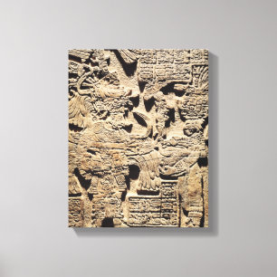 Toile Stela dépeignant un grand prêtre et une femme