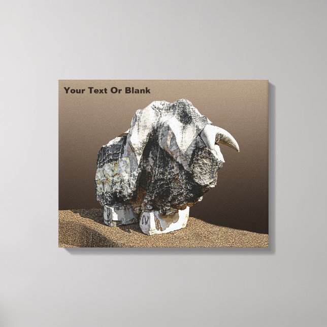 Toile Stone Bull - Ma'alot (Recto)
