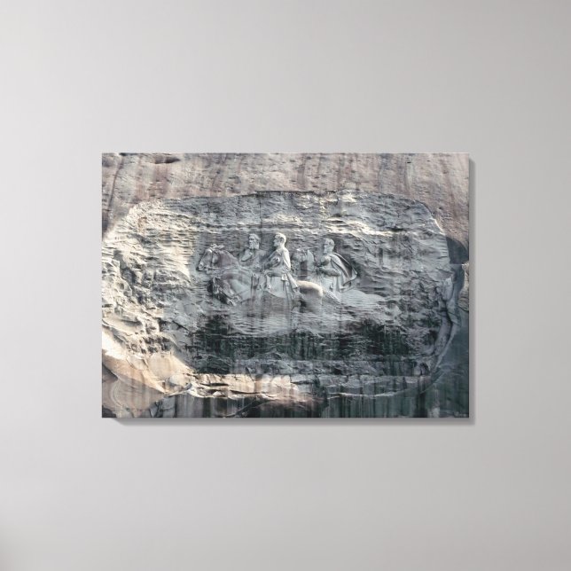 Toile Stone Mountain Georgia Carving (Recto)