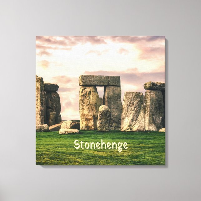 Toile Stonehenge Angleterre Royaume-Uni (Recto)