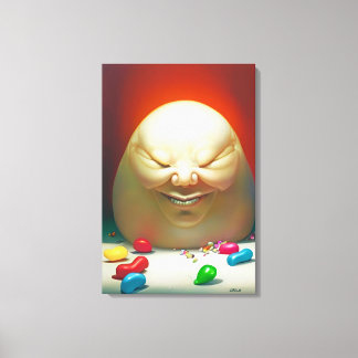 Toile Stretched Canvas Print