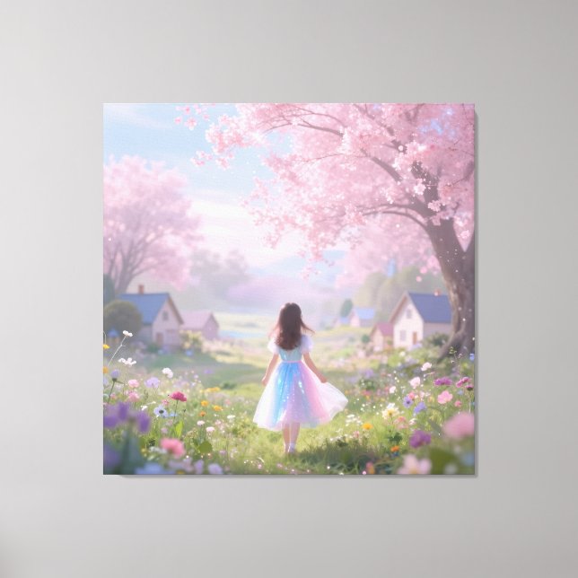 Toile Stretched Canvas Print quiet Beauty (Recto)