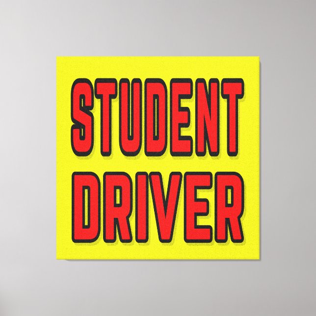 Toile Student Driver (Recto)
