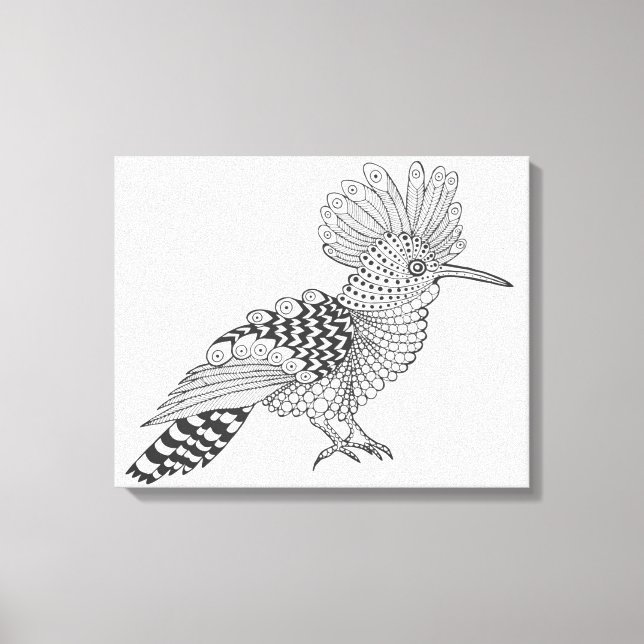Toile Style Bird 6 (Recto)