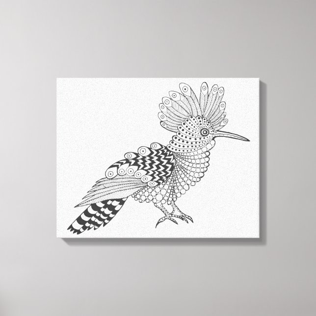 Toile Style Bird 6 (Recto)